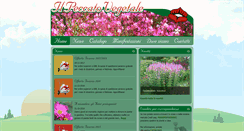 Desktop Screenshot of ilpeccatovegetale.it